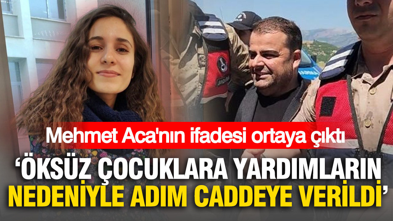 Gülistan Doku soruşturmasında tutuklanan Mehmet Aca’nın ifadesi ortaya çıktı Haber gorseli